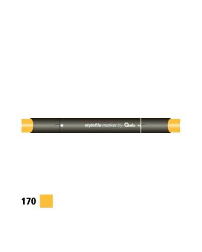 ماژیک راندو دوسر کوییلو کد 170 مدل Stylefile (رنگ deep yellow)